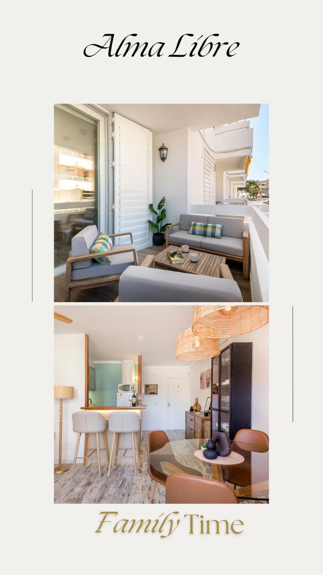 קולוניה סנט ג'ורדי Alma Libre Beach Apartment מראה חיצוני תמונה